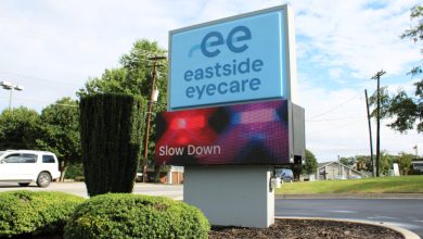 An Image of Pole Signs Company in Mansfield