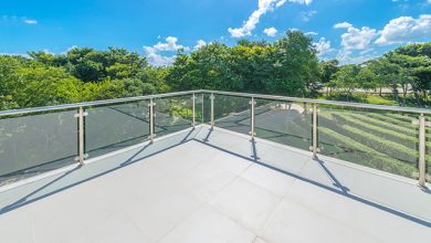 deck glass railings