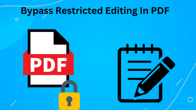 Bypass Restricted Editing In PDF