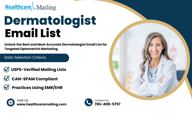 Dermatologist Email List