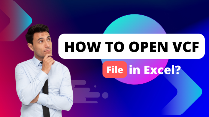 Open vcf file in excel