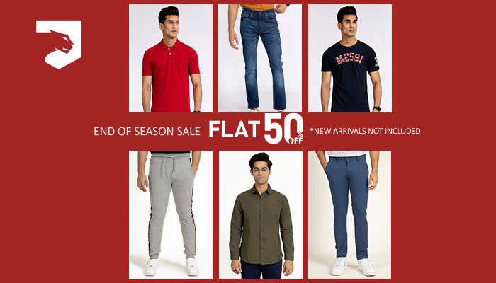 Men's Wear 50% discount