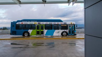 Coach bus in toronto