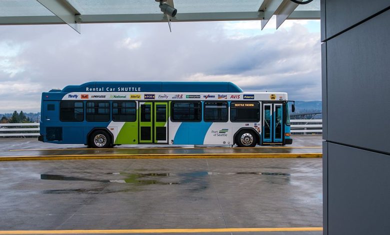 Coach bus in toronto