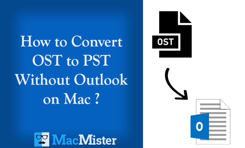 copy an ost file in outlook pst on mac