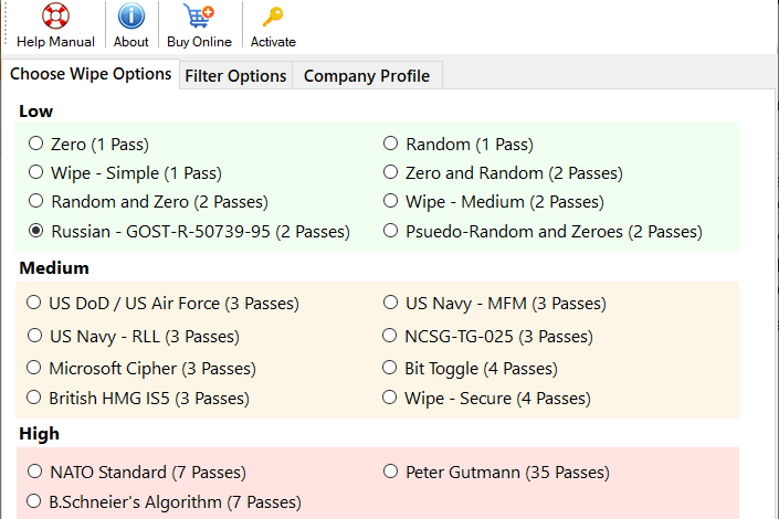 securely wipe hard drive before selling