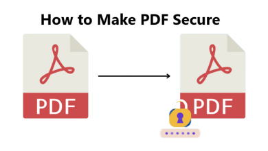 How to make PDF secure