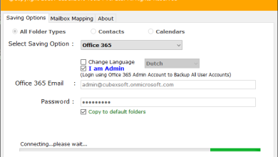 import an olm into office 365