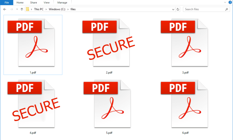 best practices for pdf security