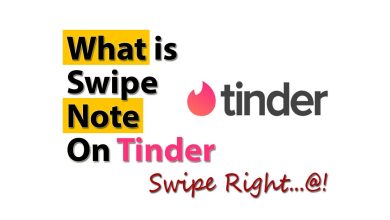 What is Swipe Note On Tinder