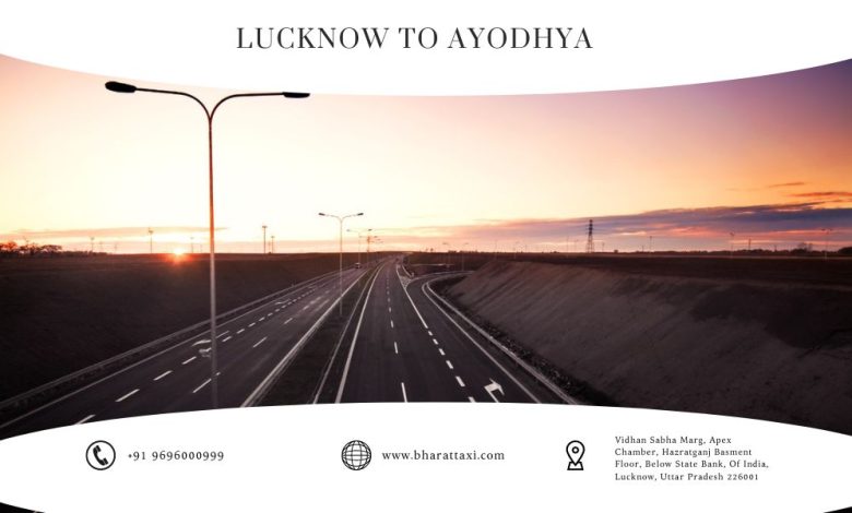 Travelling from Lucknow to Ayodhya with Bharat Taxi