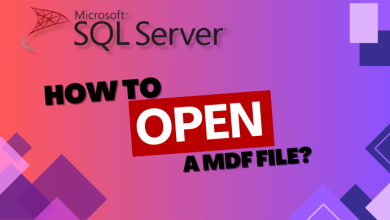 How to open a MDF file?