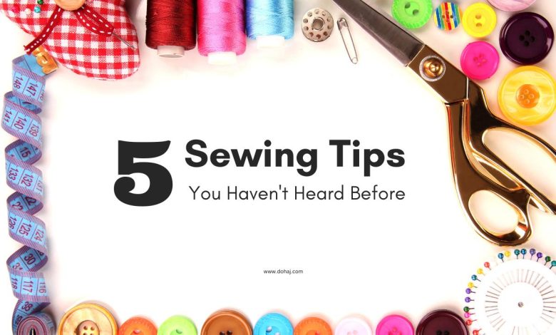 5 sewing tips