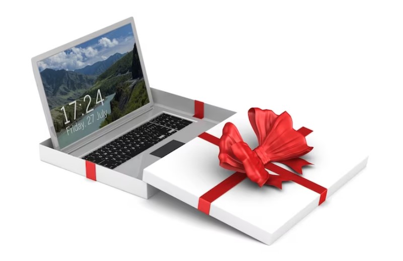 Laptop gift