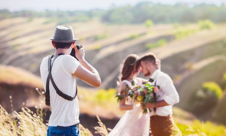 outdoor wedding photography