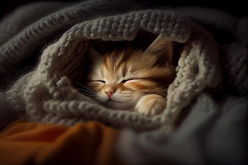 cat sleeping