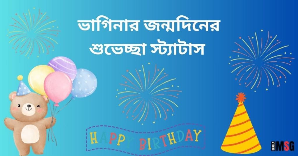 ভাগিনার জন্মদিনের শুভেচ্ছা স্ট্যাটাস: শুভ জন্মদিন প্রিয় ভাগিনা, আবেগি প্রেমের কবিতা