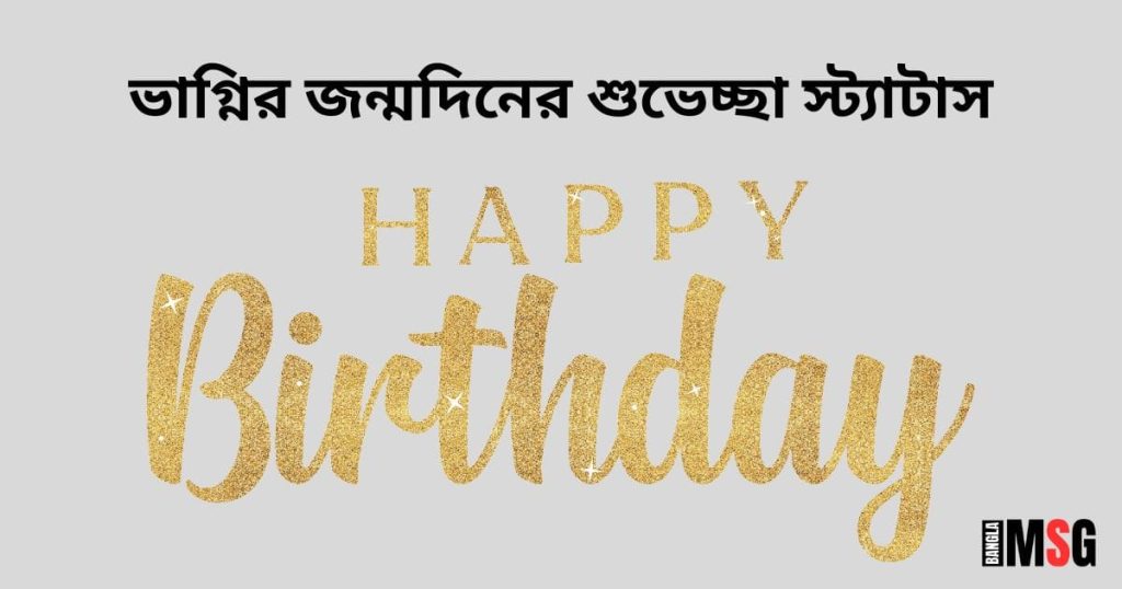 Happy Birthday ভাগ্নি! ভাগ্নির জন্মদিনের শুভেচ্ছা স্ট্যাটাস, ইসলামিক উক্তি