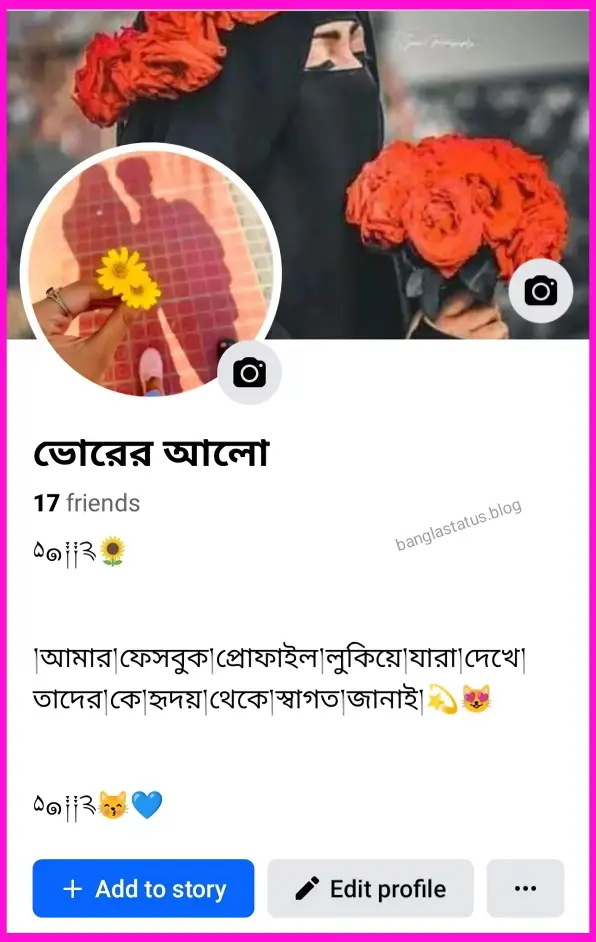 ফেসবুক বায়ো বাংলা – Best fb bio bangla 2025, অবাক করা ফেসবুক স্ট্যাটাস