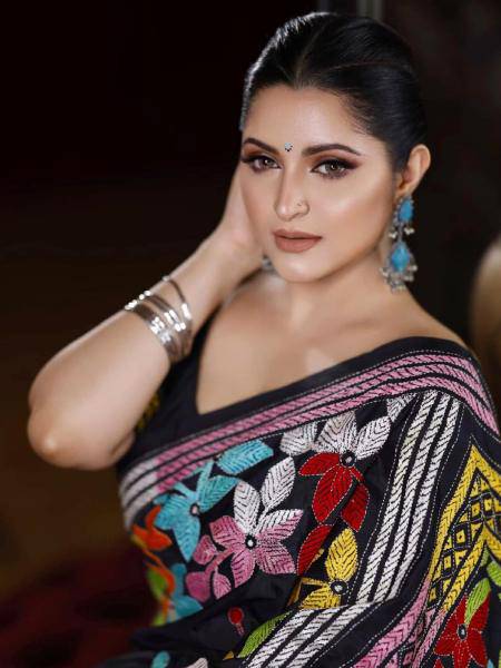Pori Moni Saree Photos