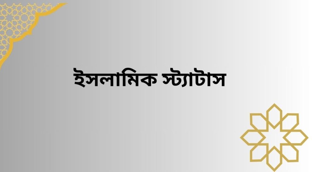ইসলামিক স্ট্যাটাস: ৩০০+ ইসলামিক ক্যাপশন, ছন্দ, উক্তি ২০২৫, আবেগি প্রেমের কবিতা