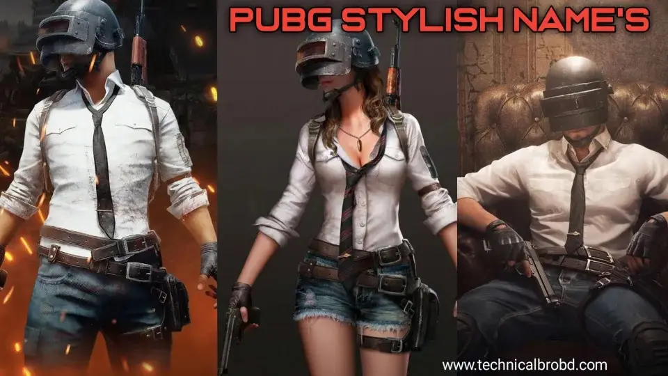PUBG stylish name for boy and girl – Attitude names for PUBG 2025, চাঁদ নিয়ে ক্যাপশন