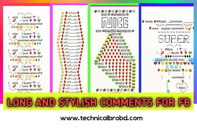 Stylish comments for Facebook | 500+ Facebook Comments Stylish, ভালবাসার উক্তি