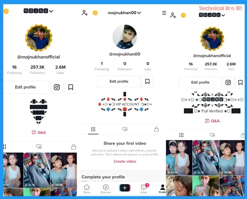 TikTok VIP Account Bio – How to TikTok Pro Account, জীবনের গল্প