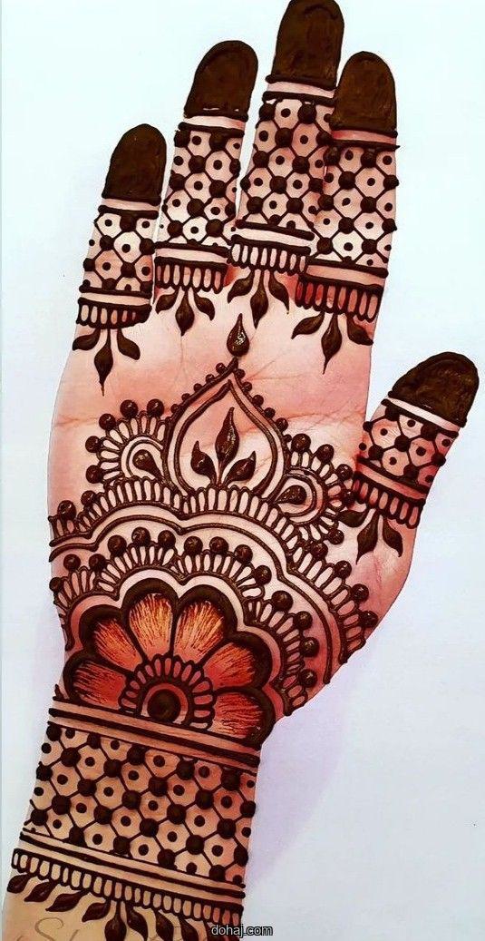 Aesthetic Simple Mehndi Design