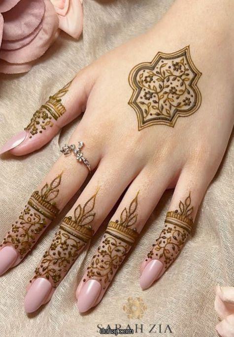 Arabic Arabic Back Easy Simple Mehndi Design