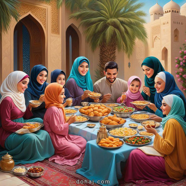 Arabic Eid Mubarak Mehndi Design