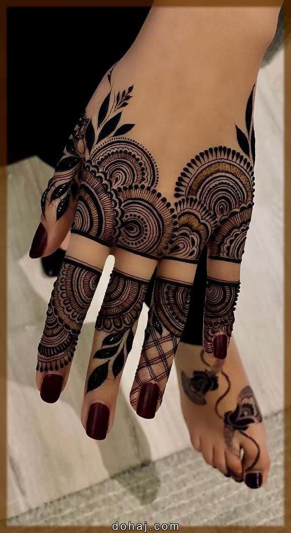 Arabic Mehandi Design Simple