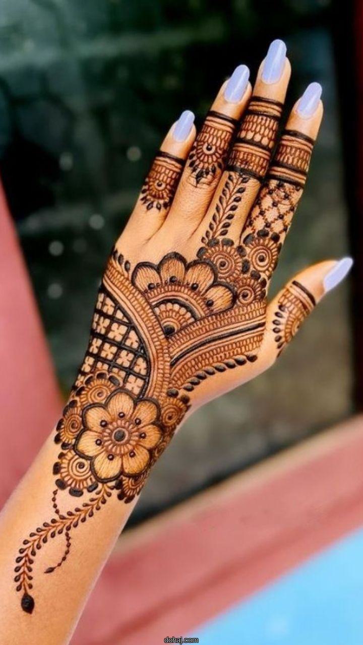 Arabic Mehndi Back Easy Simple Mehndi Design