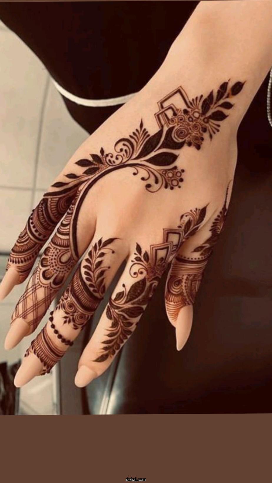 Baby Hand Mehndi Design