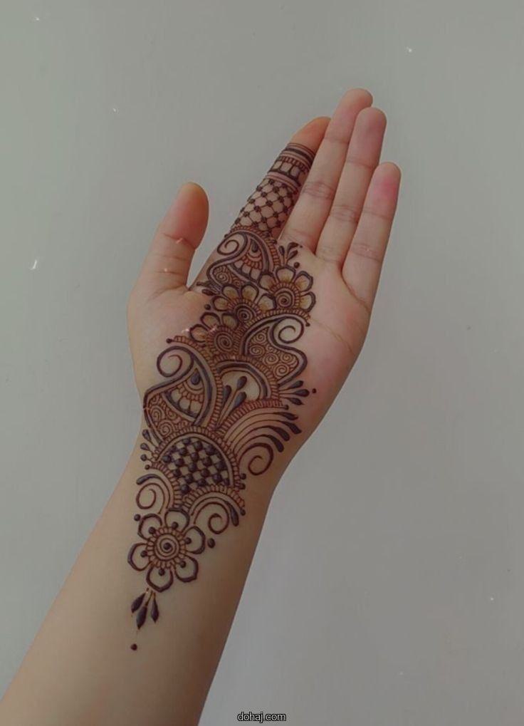 Baby Mehndi Design Simple