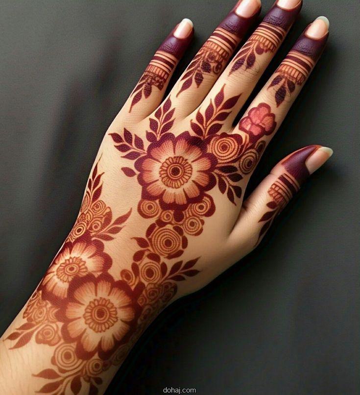 Back Easy Simple Mehndi Design