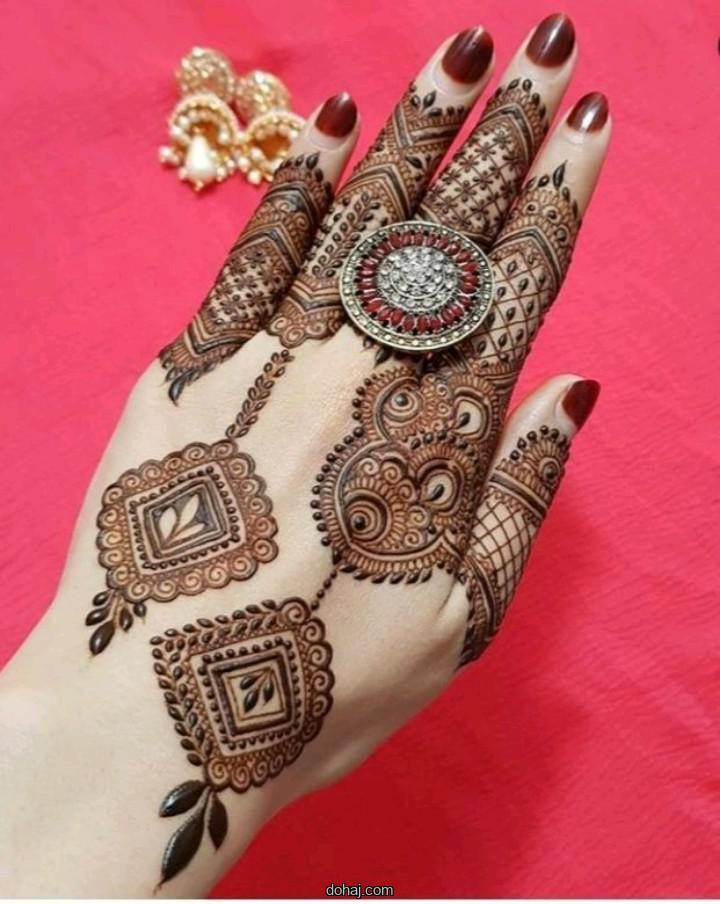Bridal Mehndi Design Simple