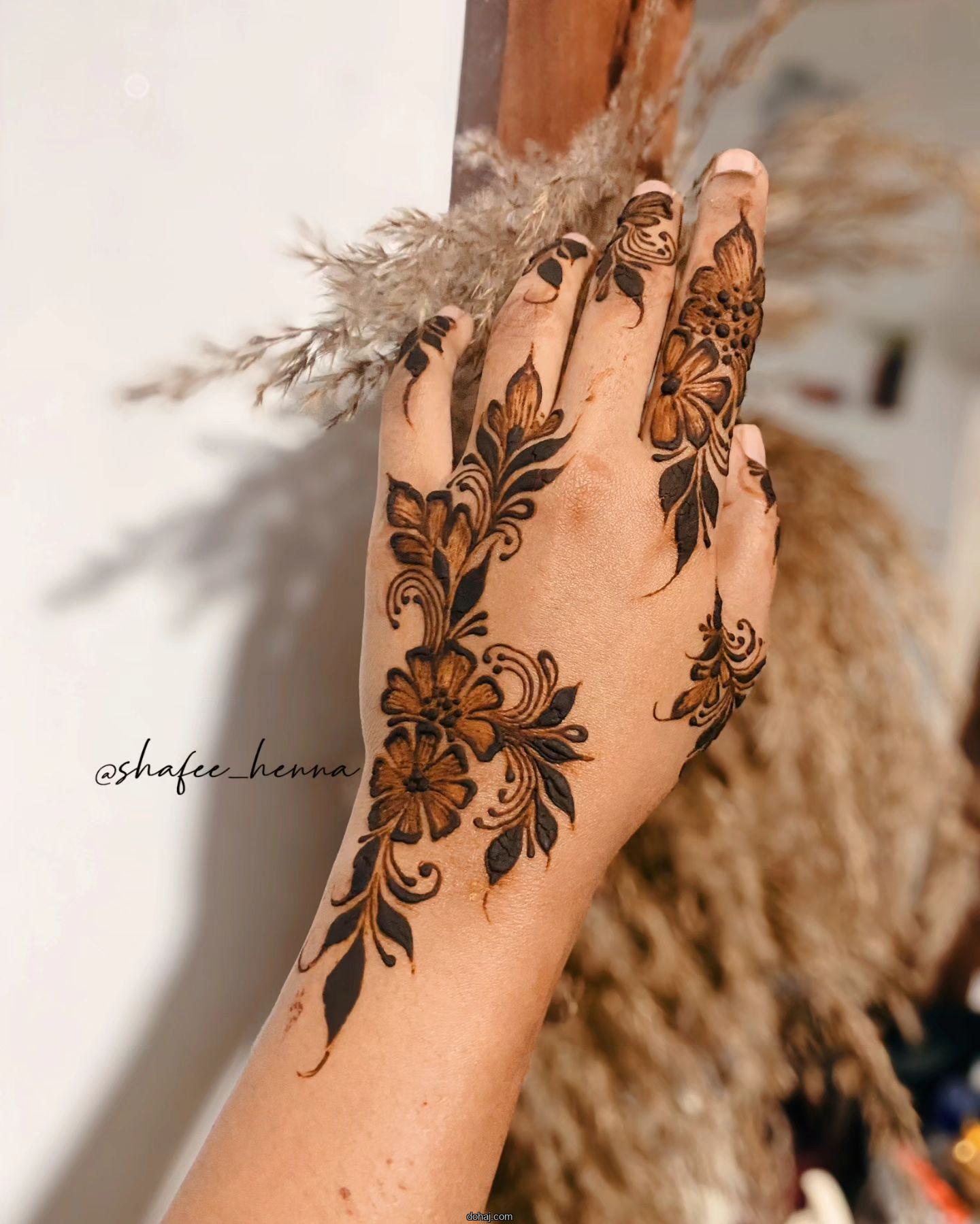 Bridal Simple Mehndi Design