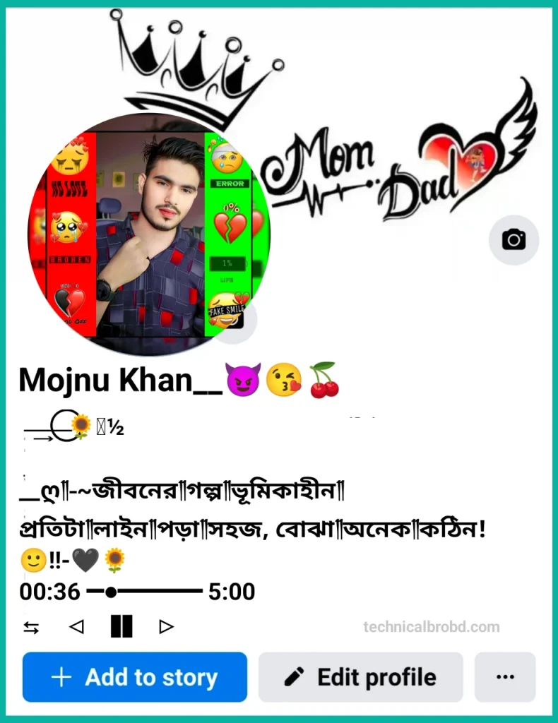 ছেলেদের ফেসবুক বায়ো || সেরা ছেলেদের ফেসবুক বায়ো Attitude 2025, রোমান্টিক গল্প