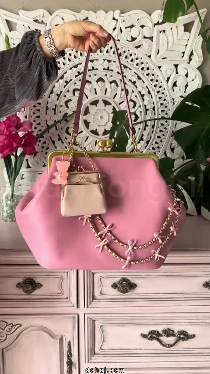 Coach Motif Chain Bag Charm