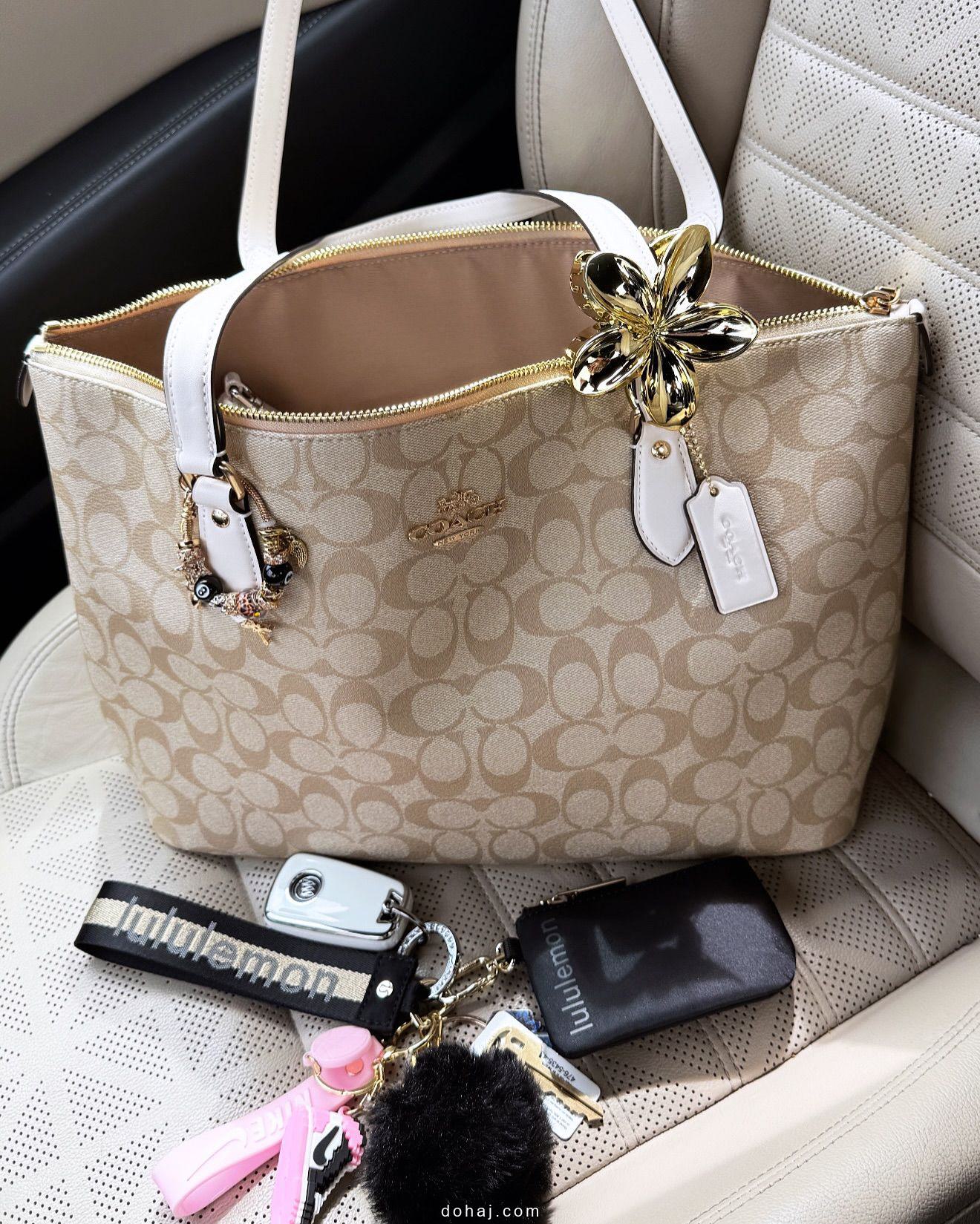 Coach Teri Shoulder Bag White