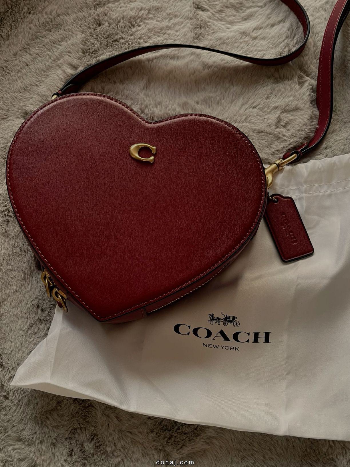 Coach White Bag