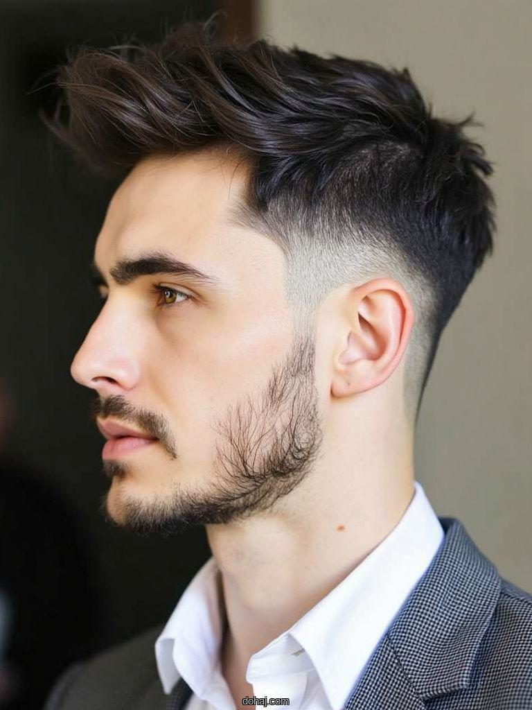 Curly Hair Cut Style Men