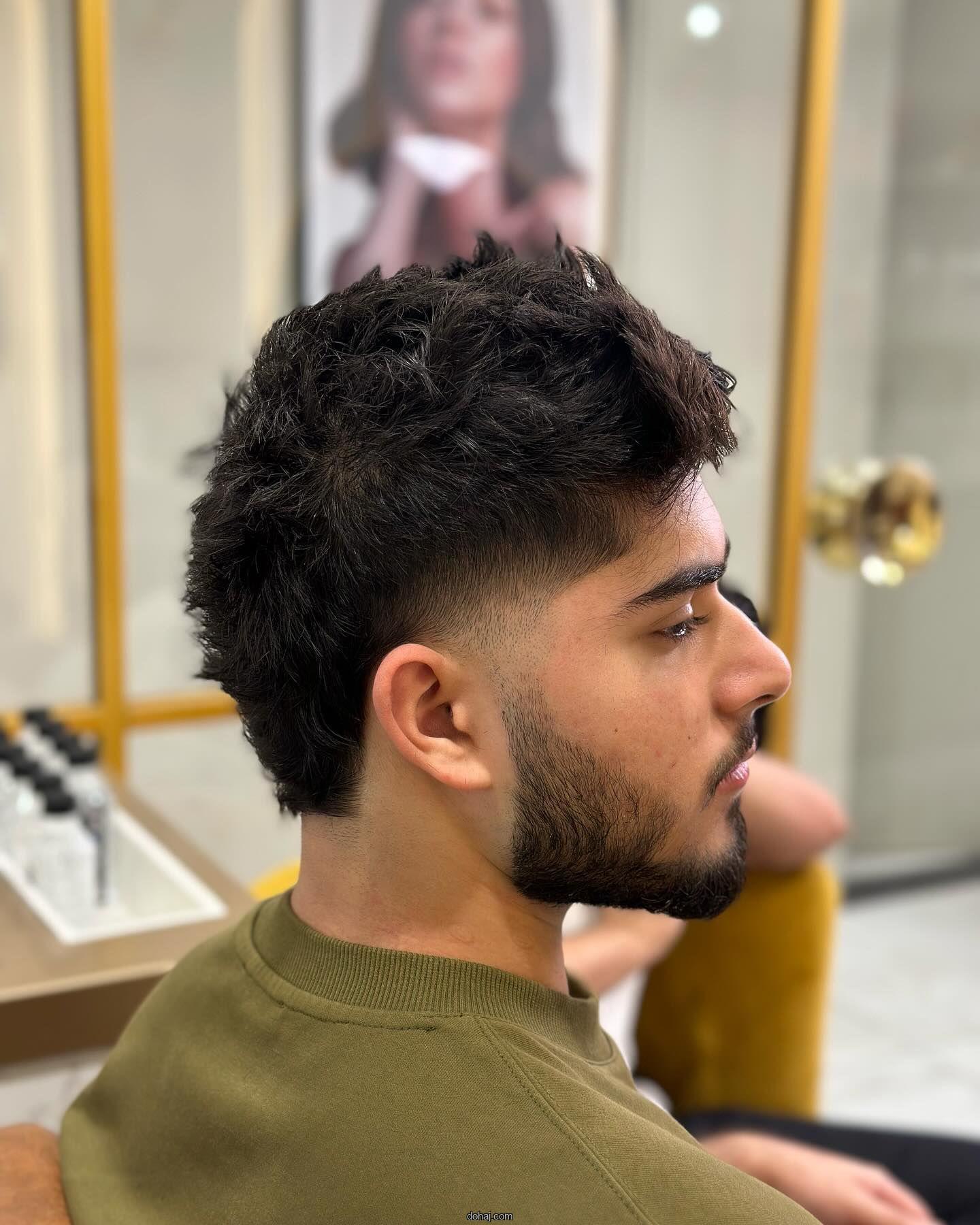 Curly Hair Style Boy