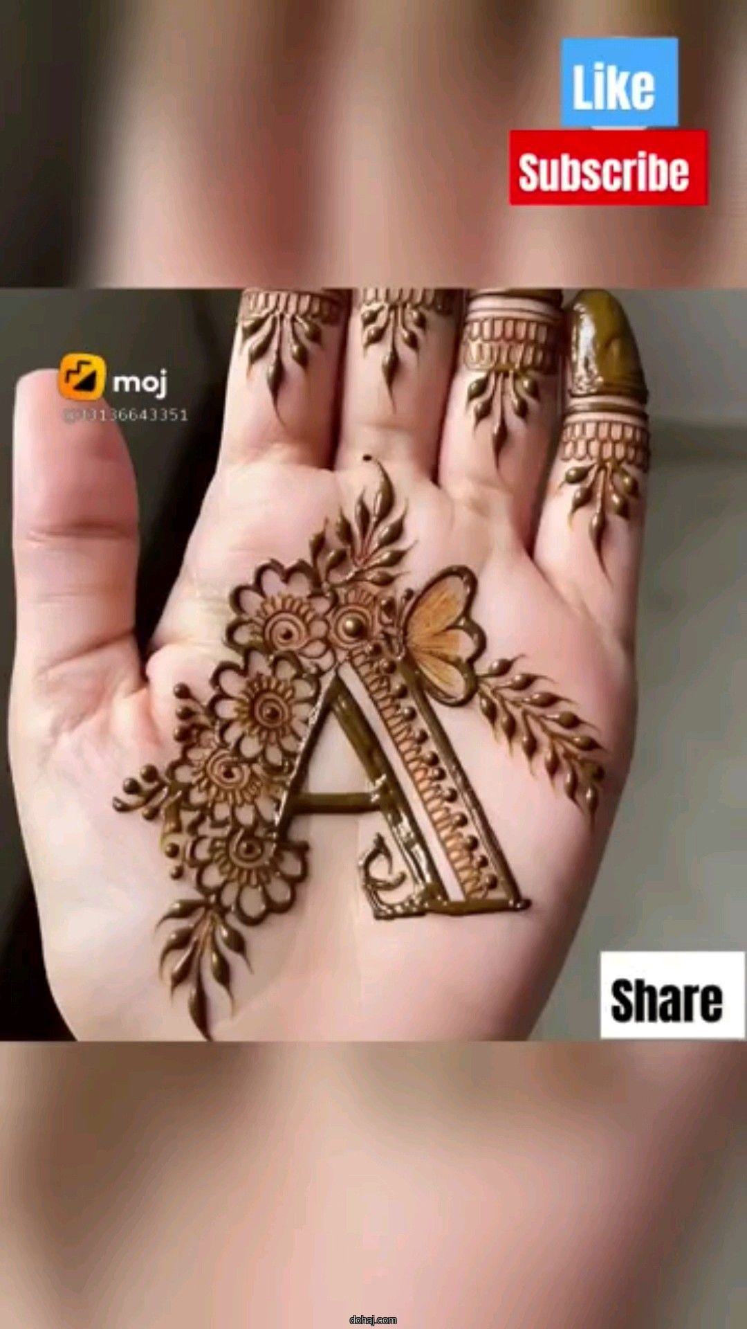 Cute Mehndi Design
