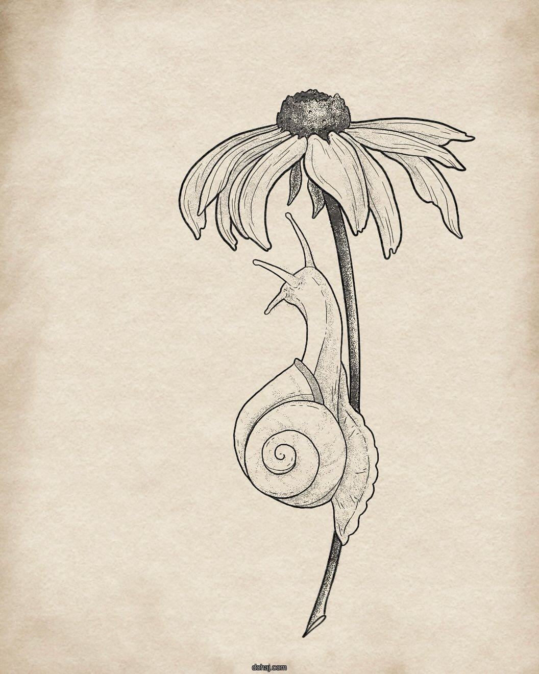 Cute Small Flower Drawing