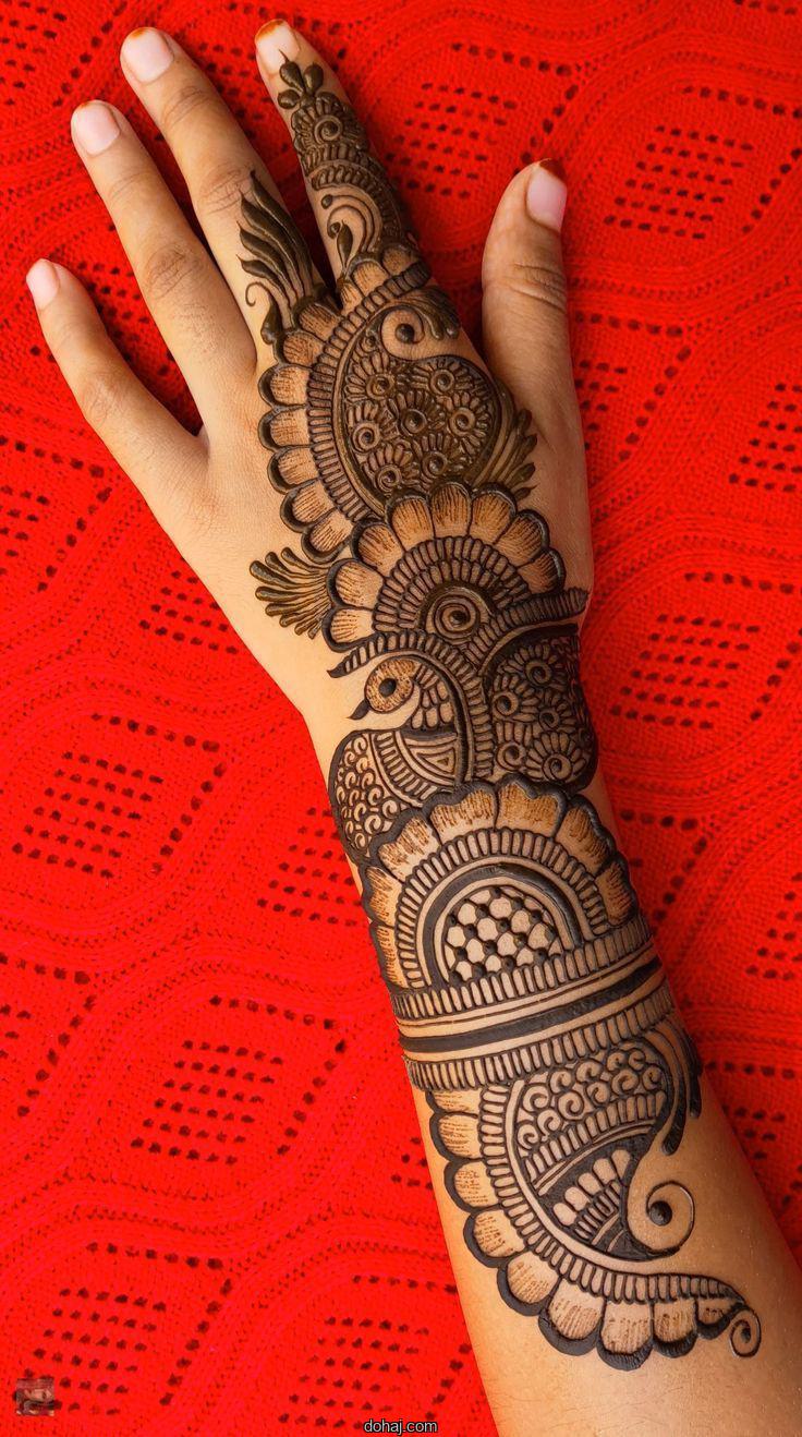 Easy Arabic Mehndi Design Back Hand