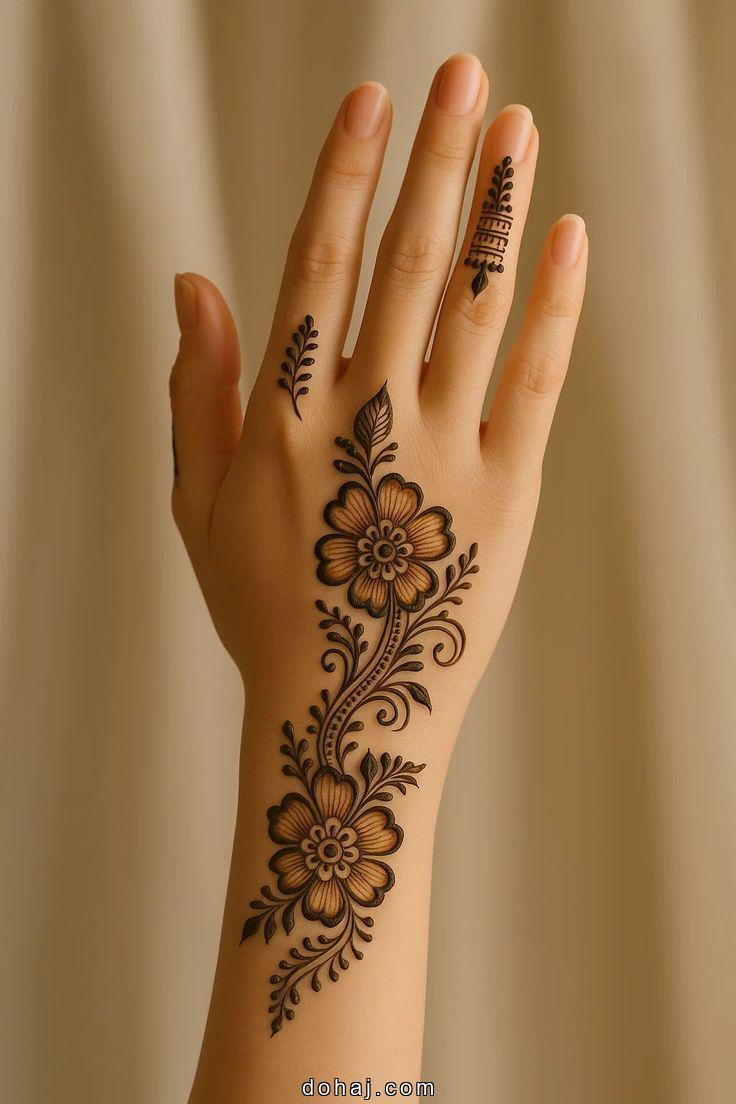 Easy Mehandi Ke Design