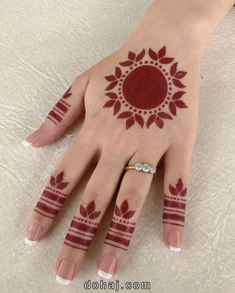 Easy Mehandi Ki Design