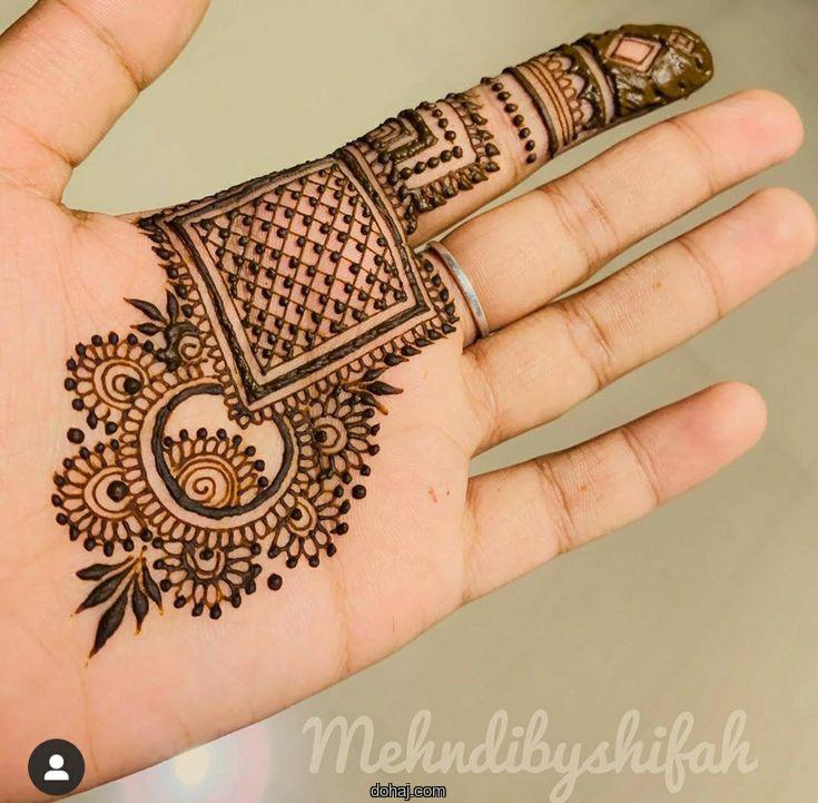 Easy Mehndi Design For Kids